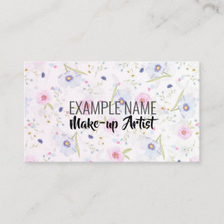 Speciaal "Floral Bloom" (Amerikaans) Visitekaartje