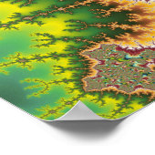 Speciaal - Fractale kunst Poster (Hoek)