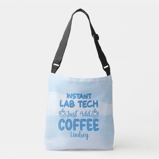 Speciaal Funny Lab-technicus/Phlebotomist Crossbody Tas (Voorkant)
