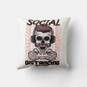Speciaal gameontwerp met sociale afstanden kussen (Achterkant)