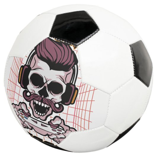 Speciaal gameontwerp met sociale afstanden voetbal (Drie kwart)