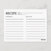 Speciaal geadresseerde kaart met keramische Rooste (Achterkant)