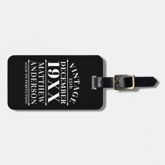 Speciaal  geavanceerd bagagelabel (Voorkant horizontaal)