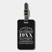 Speciaal  geavanceerd bagagelabel (Voorkant verticaal)