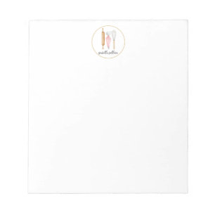 Speciaal gebak gebakken borstelgereedschap notitieblok