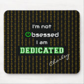 Speciaal geek quote computing muismat (Voorkant)