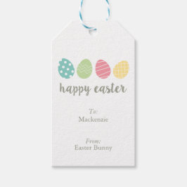 Speciaal geïllustreerde paascadeautjes Labels Cadeaulabel