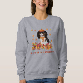 Speciaal gekleurde Tri Cavalier    SpanielSweats Trui