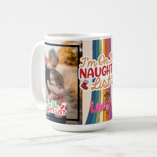 Speciaal geluid voor kerstmis op de lijst Naughty Koffiemok