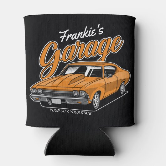 Speciaal gepersonaliseerd 1968 396 Klassieke muscu Blikjeskoeler (Achterkant)