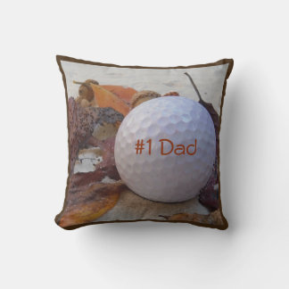 Speciaal gepersonaliseerd met de naam Gele golfbal Kussen