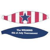 Speciaal gepersonaliseerd op 4 juli/Star en Stripe Basketbal (Panelen)