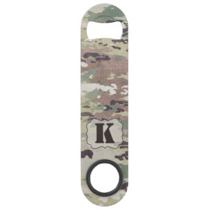 Speciaal gepersonaliseerd open legerpark OCP Camo  Speed Flessenopener