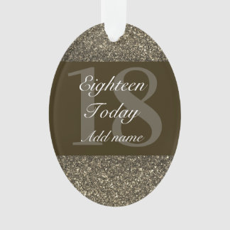 Speciaal gepersonaliseerd verjaardagscadeau orname ornament