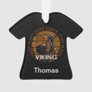 Speciaal gepersonaliseerd Viking Berserker Raider  Ornament