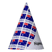 Speciaal gepersonaliseerd voor Australië en Austra Feesthoedjes (Links)
