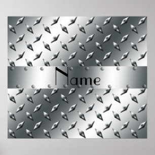 Speciaal gepersonaliseerd voor jouw naam diamant b poster