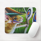 Speciaal gepersonaliseerde architectuur Camp Mouse Muismat (Met muis)