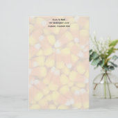 Speciaal gepersonaliseerde Candy Corn Stationery Briefpapier (Staand voorkant)