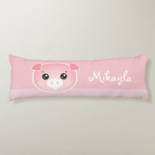 Speciaal gepersonaliseerde Cute Pink Kawaii PigNaa Lichaamskussen