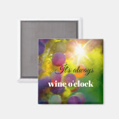 Speciaal gepersonaliseerde druiven - Lover Fine Ar Magneet (Voorkant / Achterkant)