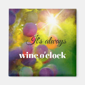 Speciaal gepersonaliseerde druiven - Lover Fine Ar Magneet (Voorkant)