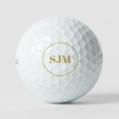 Speciaal gepersonaliseerde gepersonaliseerde monog golfballen (Voorkant)