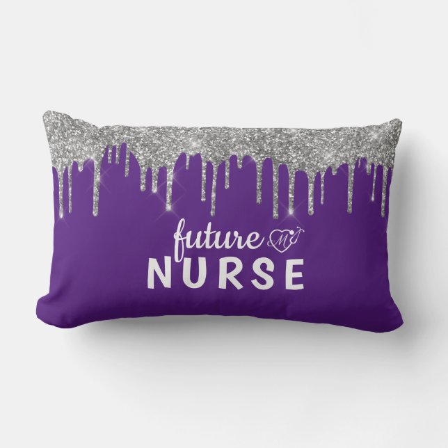 Speciaal gepersonaliseerde Glam Nurse Lumbar Pillo Kussen (Voorkant)
