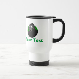 Speciaal gepersonaliseerde Gorilla Cartoon Travel  Reisbeker