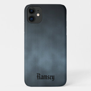 Speciaal gepersonaliseerde Gothic van Cool Gray Om iPhone 11 Hoesje