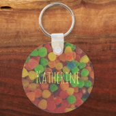 Speciaal gepersonaliseerde gumdrops sleutelhanger (Voorkant)