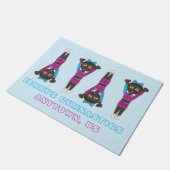 Speciaal gepersonaliseerde Gymnastiekacademie Danc Deurmat (Schuin)