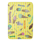 Speciaal gepersonaliseerde IJzenkroam Bath Mat (Voorkant Verticaal)