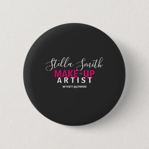 Speciaal gepersonaliseerde Makeup Artist Standard Ronde Button 5,7 Cm