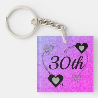 Speciaal gepersonaliseerde speciale verjaardagssle sleutelhanger