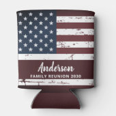 Speciaal gepersonaliseerde tegenhanger Amerikaanse Blikjeskoeler (Achterkant)