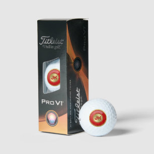 Speciaal gepersonaliseerde Titleist Pro V1 Golf Ba Golfballen