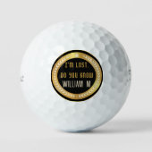 Speciaal gepersonaliseerde Titleist Pro V1 Golf Ba Golfballen (Voorkant)