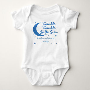 Speciaal gepersonaliseerde Twinkle kleine ster met Romper