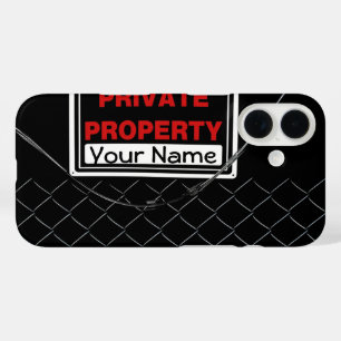 Speciaal gepersonaliseerde vun-coole unieke monogr iPhone 16 hoesje