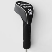 Speciaal gepersonaliseerde wereld's grootste kat p golfheadcover (Schuin)