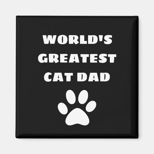 Speciaal gepersonaliseerde wereld's grootste kat p magneet (Voorkant)