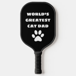 Speciaal gepersonaliseerde wereld's grootste kat p pickleball paddle