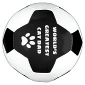 Speciaal gepersonaliseerde wereld's grootste kat p voetbal (Gedraaid)