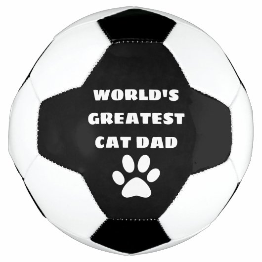 Speciaal gepersonaliseerde wereld's grootste kat p voetbal (Voorkant)