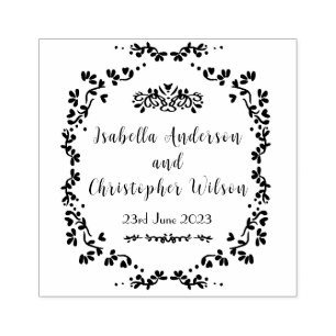 Speciaal geschreven teksten Romantic Wood Art Stam Rubberstempel