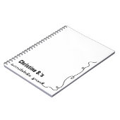 Speciaal geschrift notitieboek (Linkerzijde)