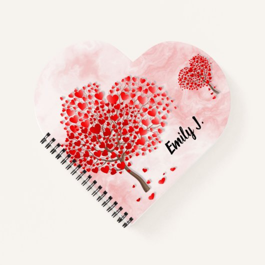 Speciaal gevormde spiraalvormig notitieboek (Voorkant)