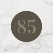 Speciaal glamoureus tabelconfetti 85th confetti (Kleine voorkant)