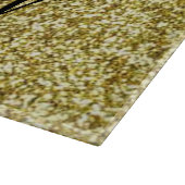 Speciaal Gold Glitter Cutting Board Snijplank (Hoek)